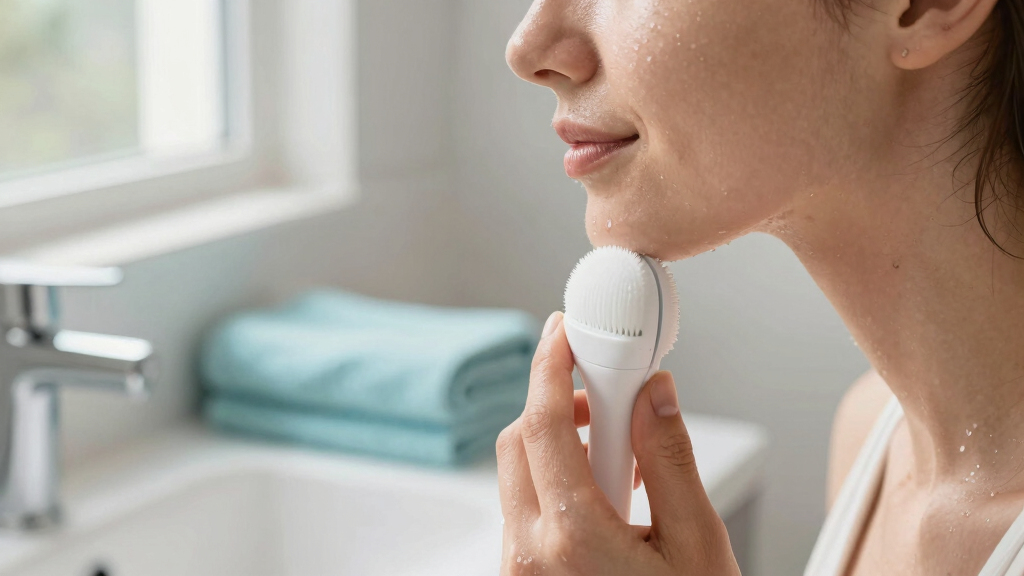 best facial cleansing brush for acne-prone skin