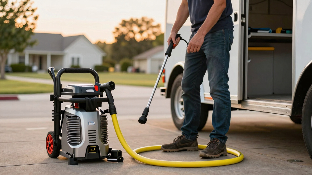best pressure washer trailer setup