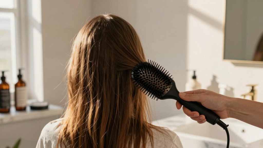 best heated round brush hair styler