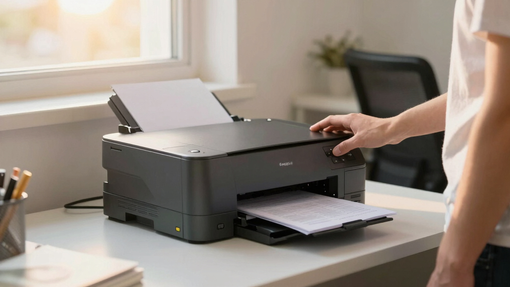 Network laser printer for workgroup