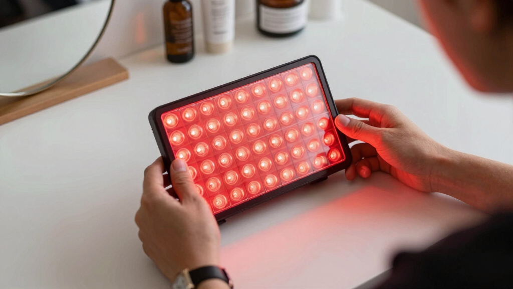 best tabletop red light panel for face