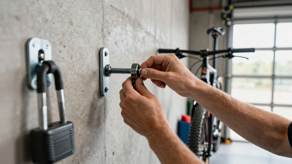 best wall anchor for bike security