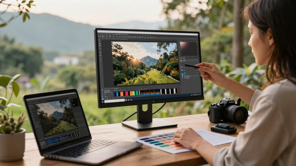 best color accurate monitors for photo editing