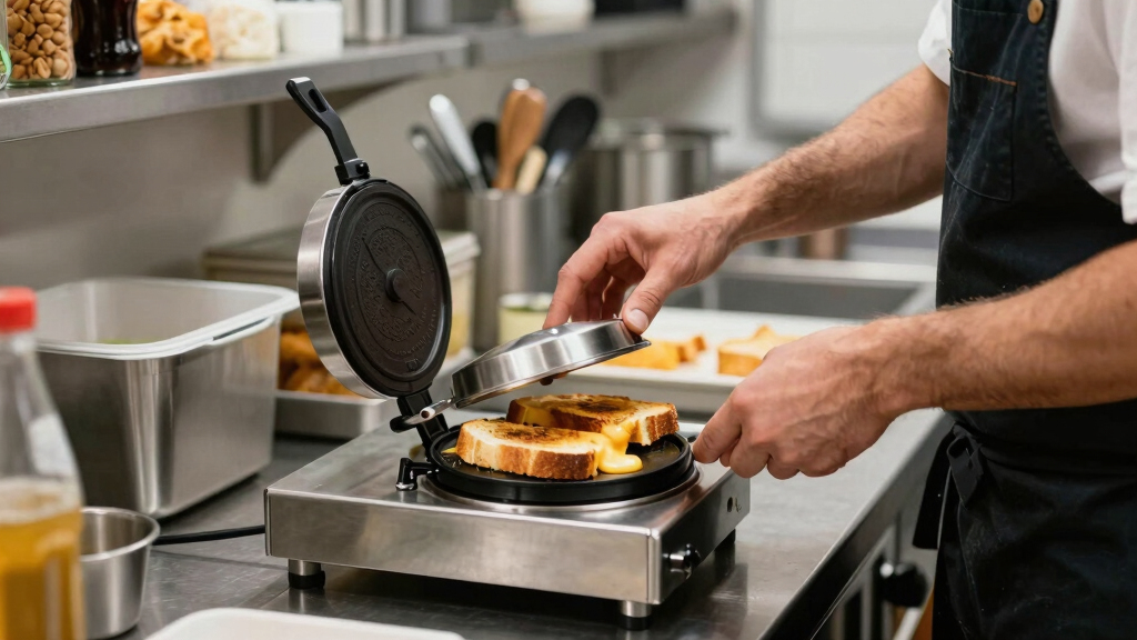 best sandwich press machine commercial