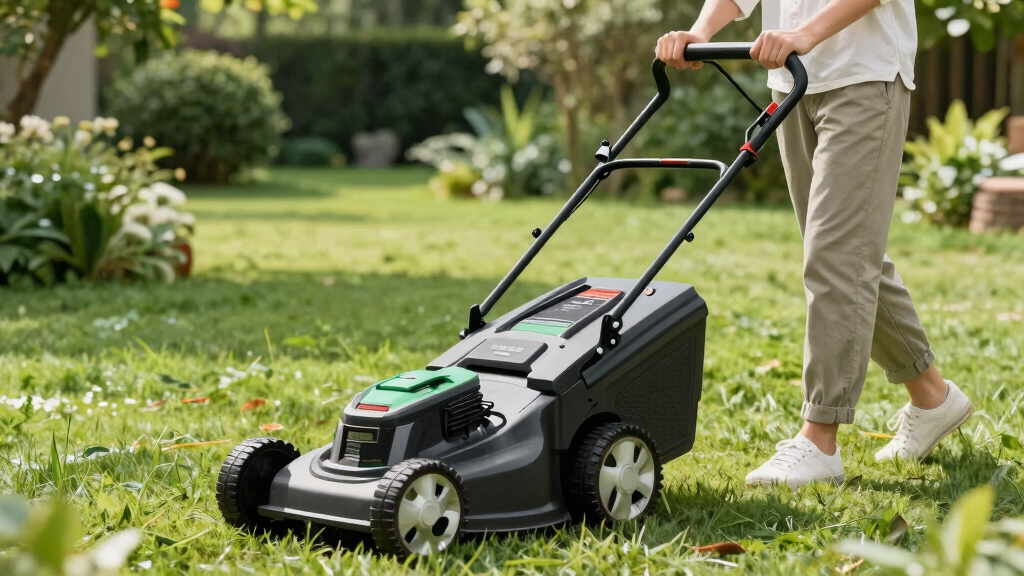 best cordless lawn mowers battery powered premium