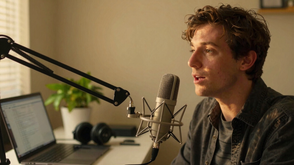 broadcast microphone for office