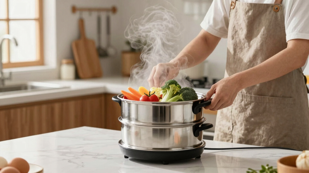 best countertop food steamer commercial