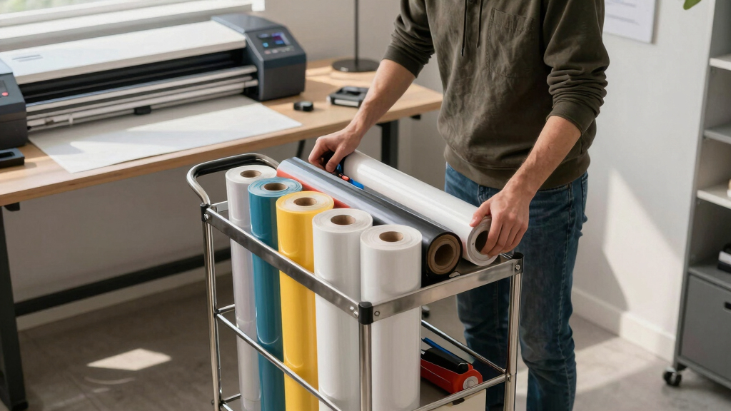best rolling cart for plotter supplies
