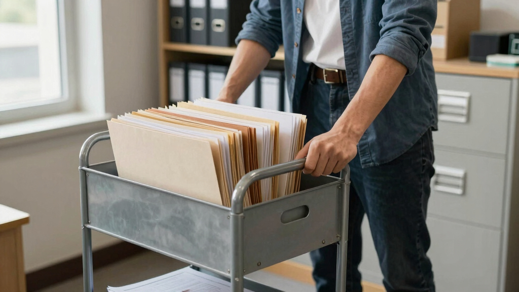 best rolling file carts for paperwork-heavy divorces