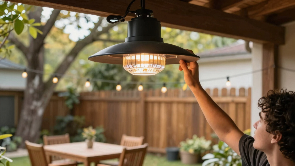 best outdoor electric patio heater ceiling mount