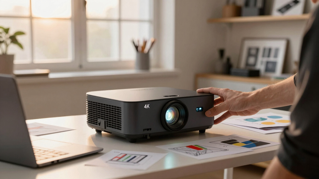 best professional 4K laser projector for small design studios