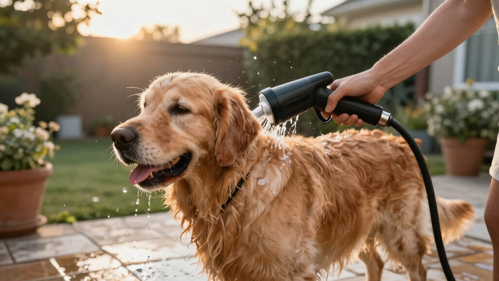 best pro dog bathing sprayer attachment
