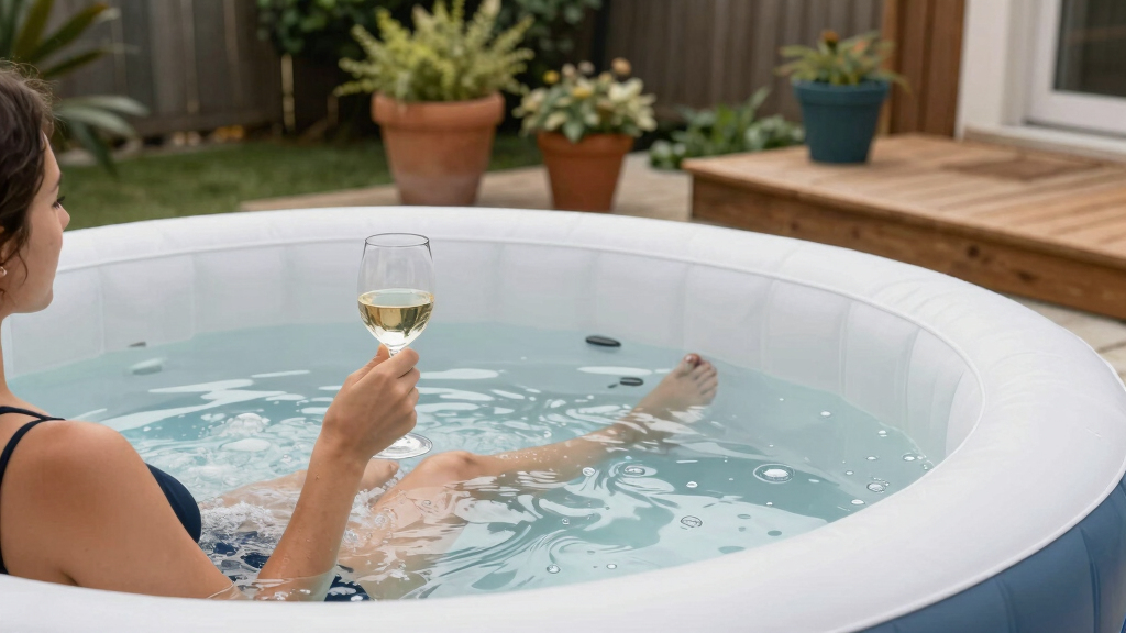 best inflatable hot tub for backyard