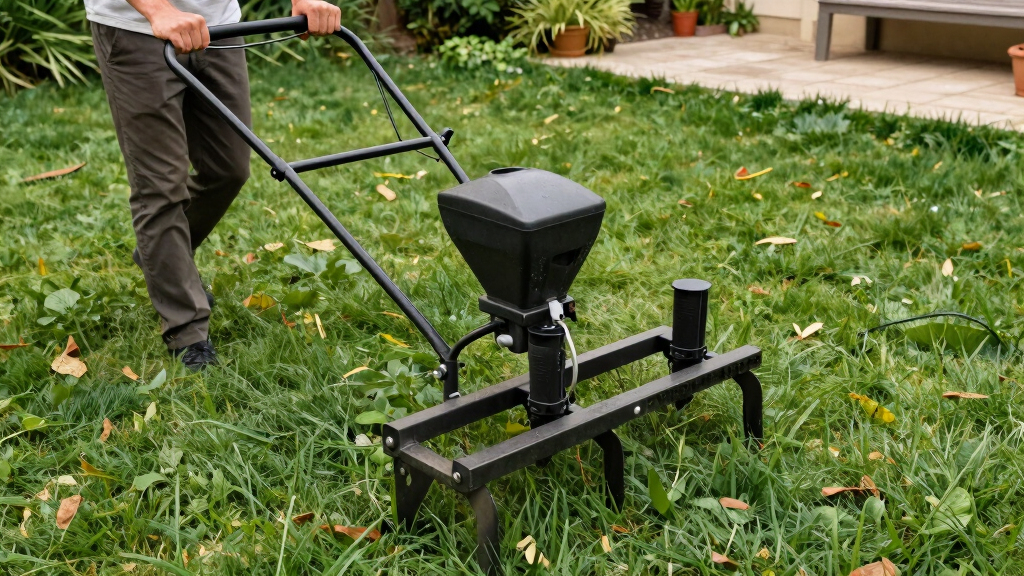 best overseeder lawn machine