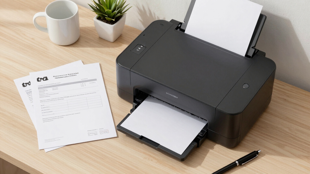Monochrome laser printer for invoices