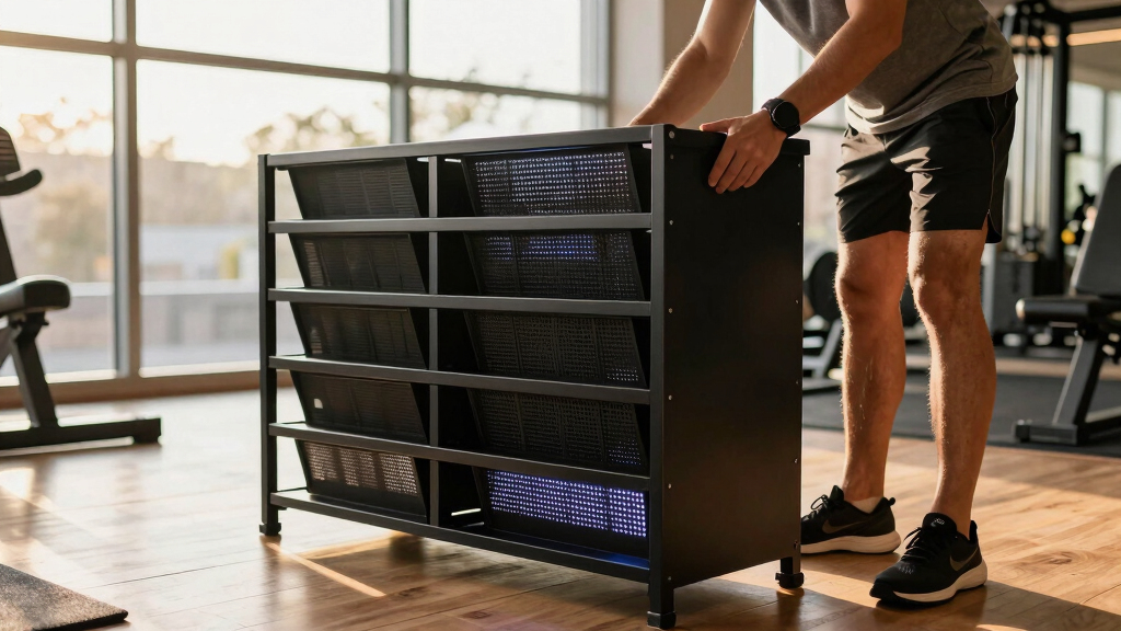 best led panel storage rack