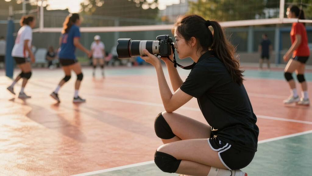 best cameras for volleyball photography