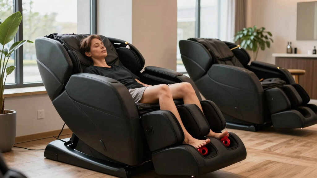 best oversized massage chair with foot rollers