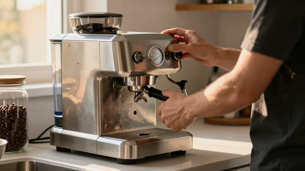 best espresso machine for hard water areas