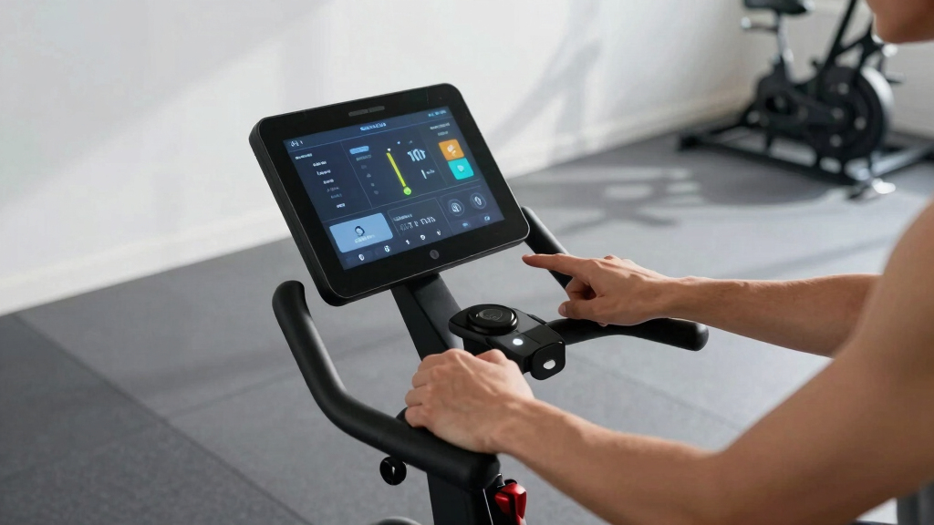 best smart indoor bikes with large screens