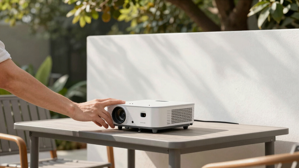 best outdoor projector