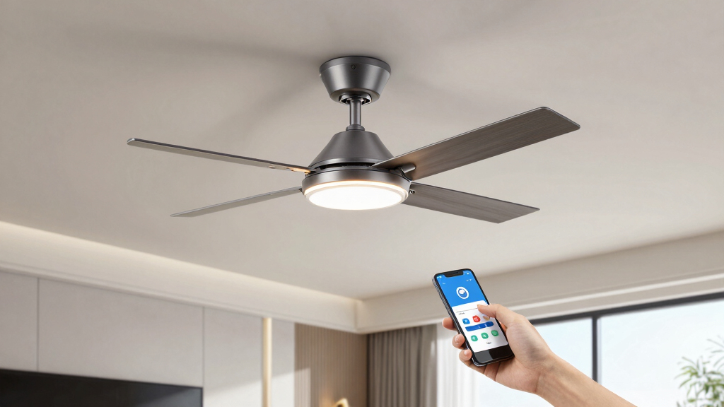 best modern smart ceiling fans for living room