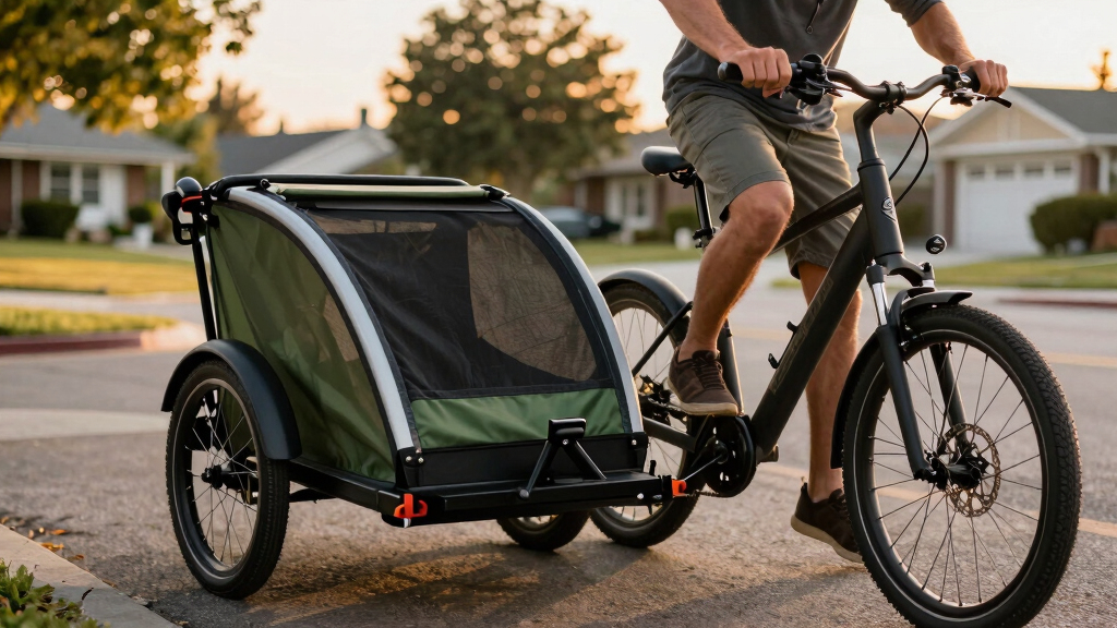best dog trailer for electric bike