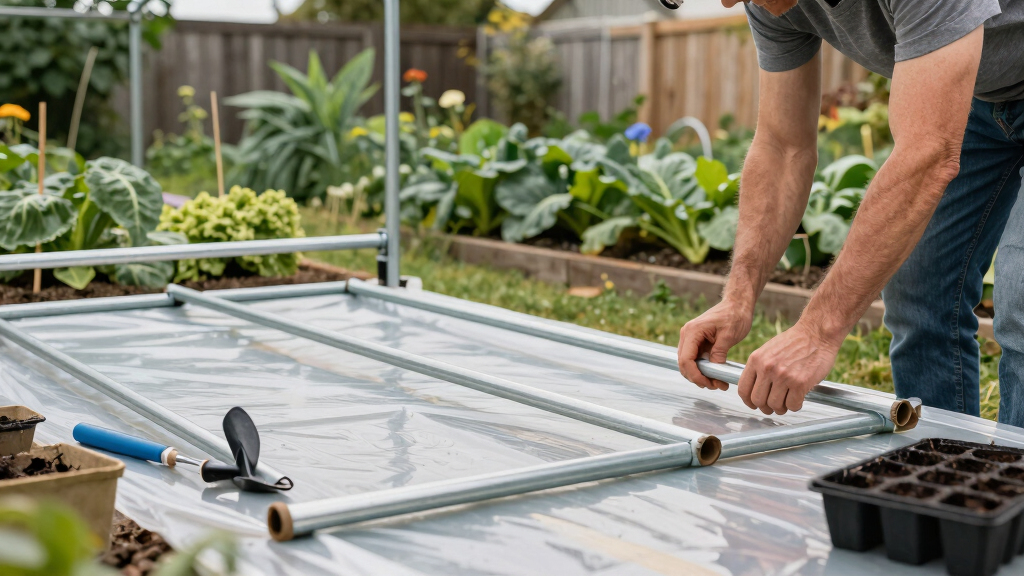 best heavy duty hoop house kit for home gardens