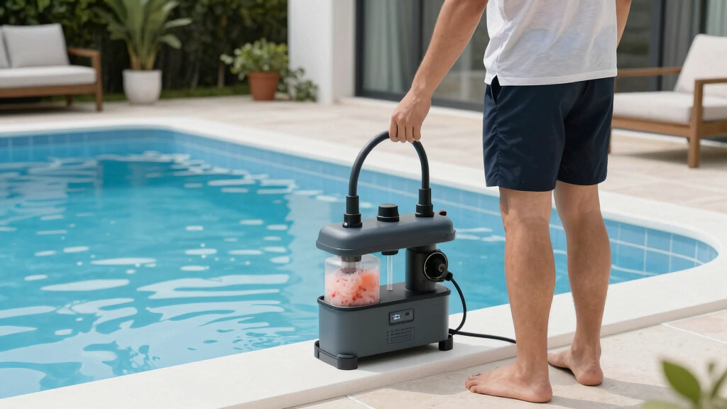 best salt system for 40000 gallon pool