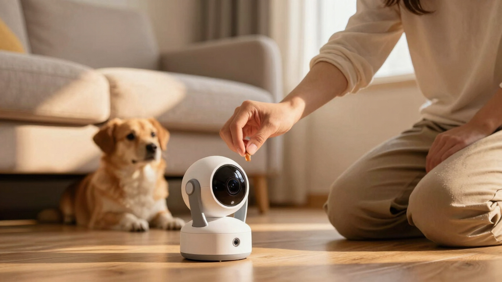 best pet camera with treat dispenser 360