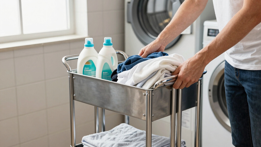 best premium utility carts for laundry rooms