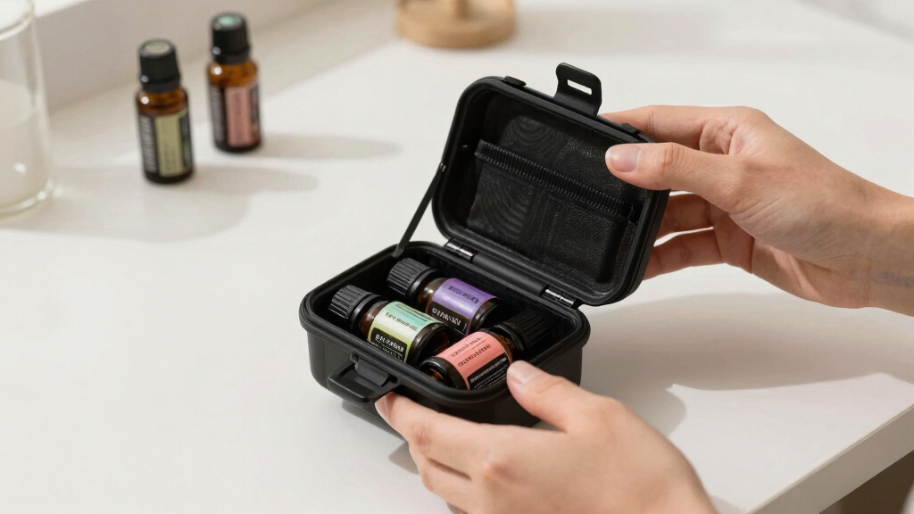 best essential oil carrying case hard shell
