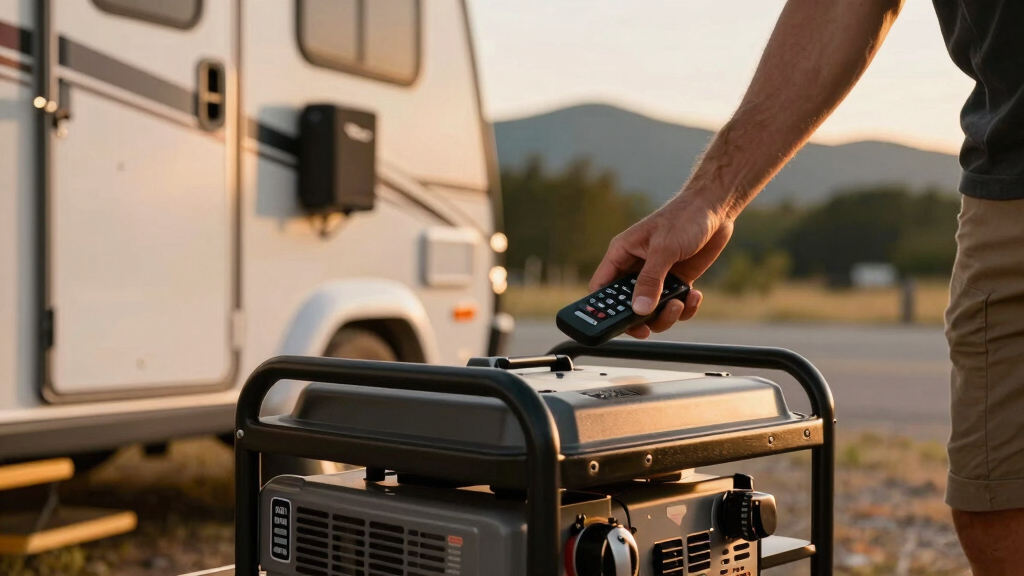 best generator with remote start for RV