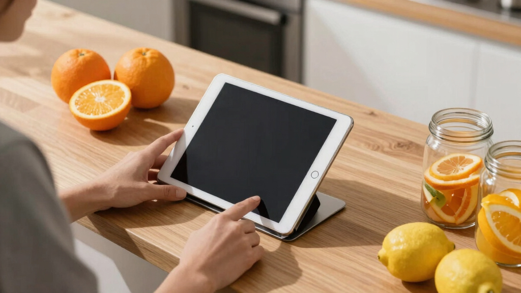 best POS tablet stand for juice counter