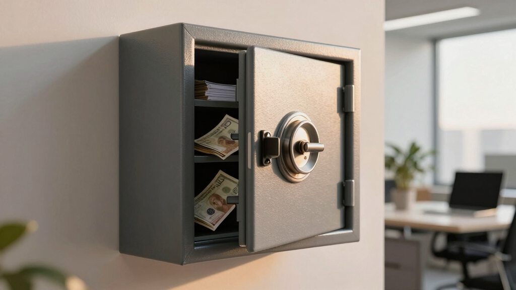 Office safe for cash and documents