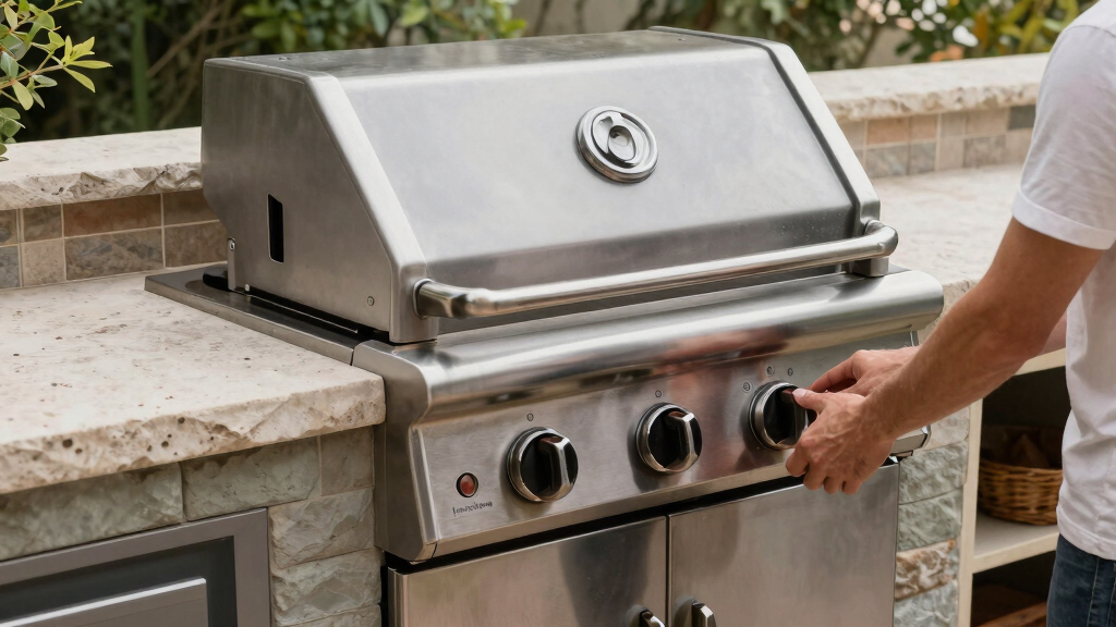 best built in gas grill for outdoor kitchen