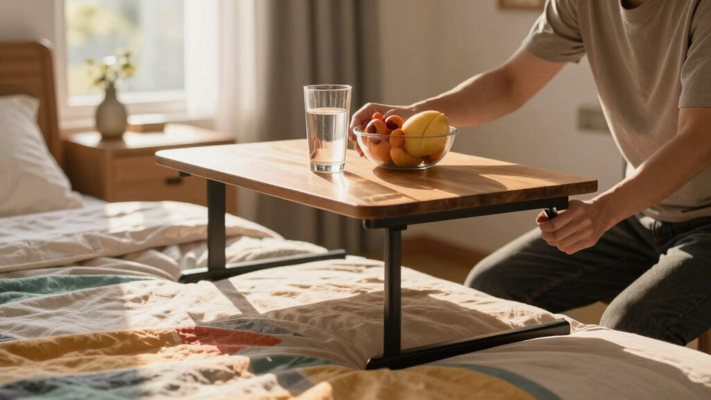 best heavy duty overbed tables for home care