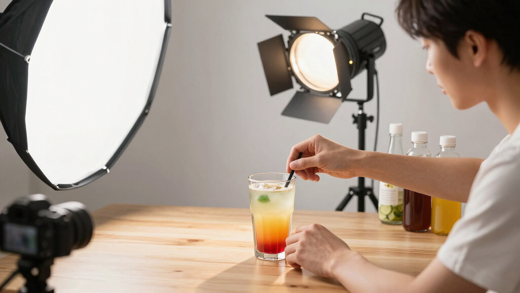 best studio light kit for beverage photos