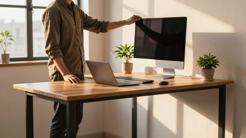 best l shaped standing desks for corner offices