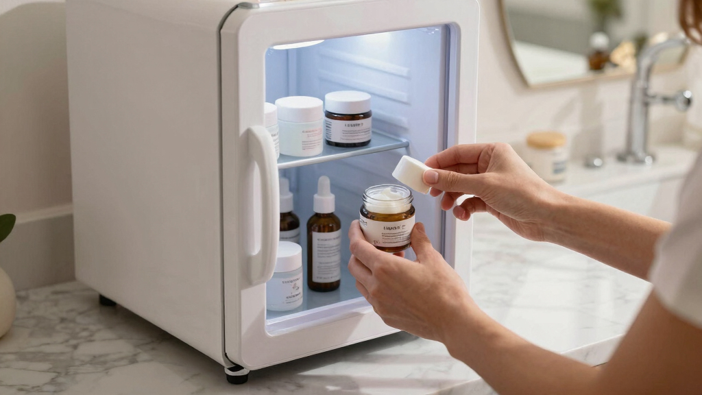 best beauty mini fridge with uv light