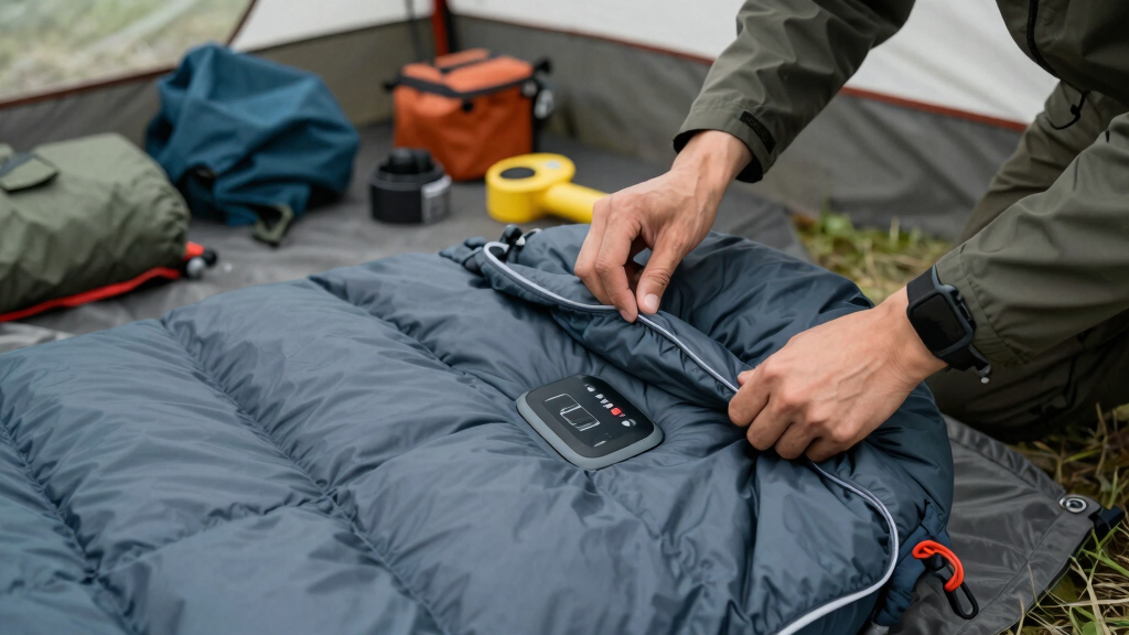 best heated blanket for camping rechargeable