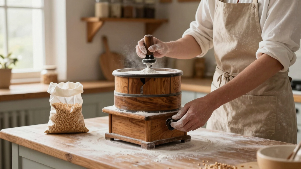 best flour mill for home baking