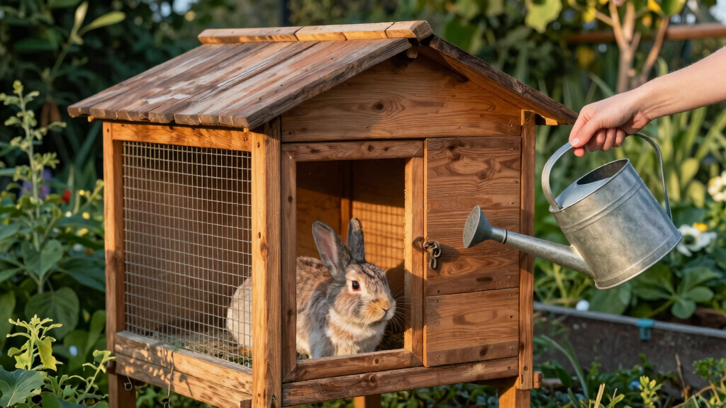 best large rabbit hutch with run