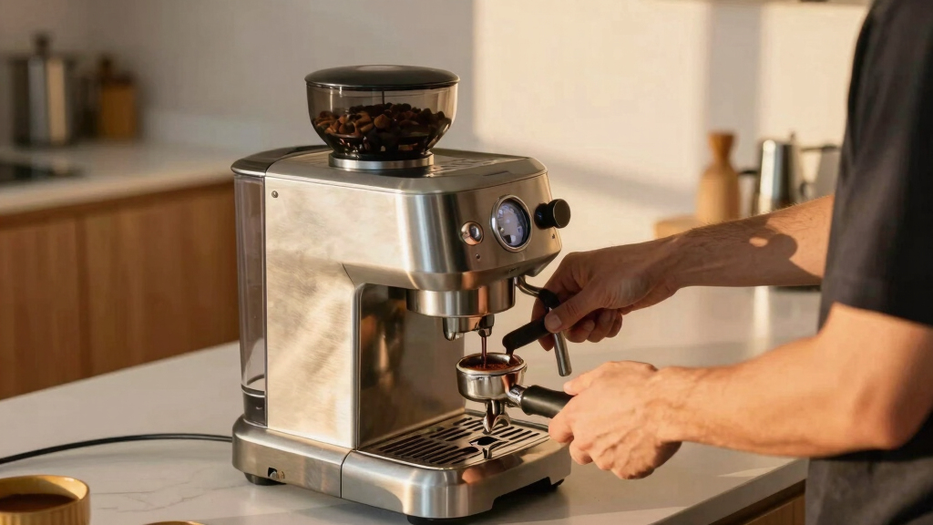 best espresso machine with built in grinder