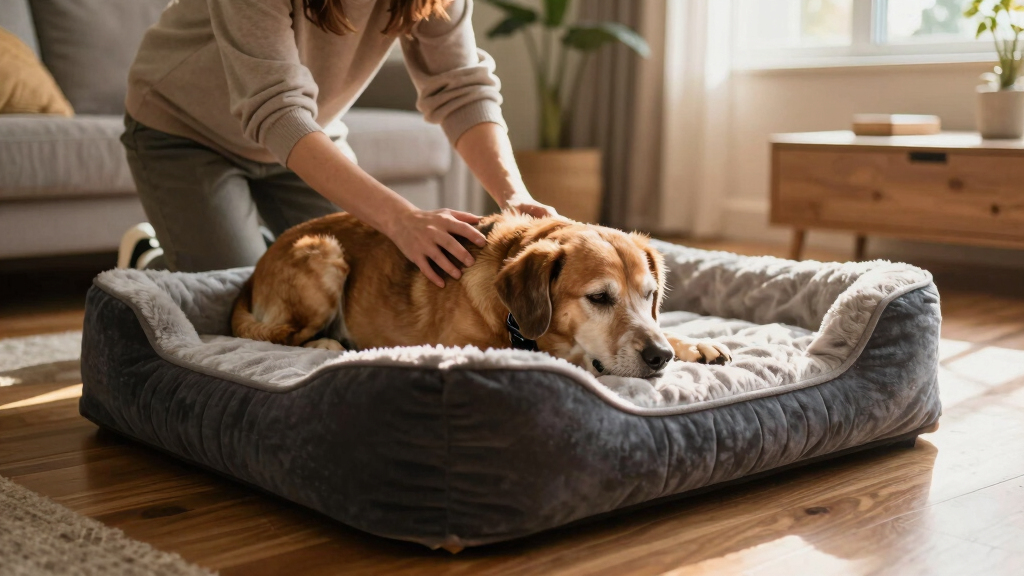 best orthopedic dog bed for senior dogs