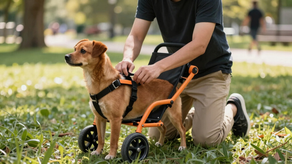 best adjustable dog wheelchair for hind legs