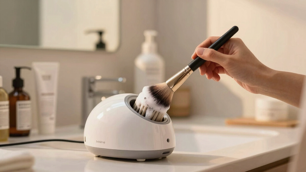 best makeup brush cleaner and dryer machine