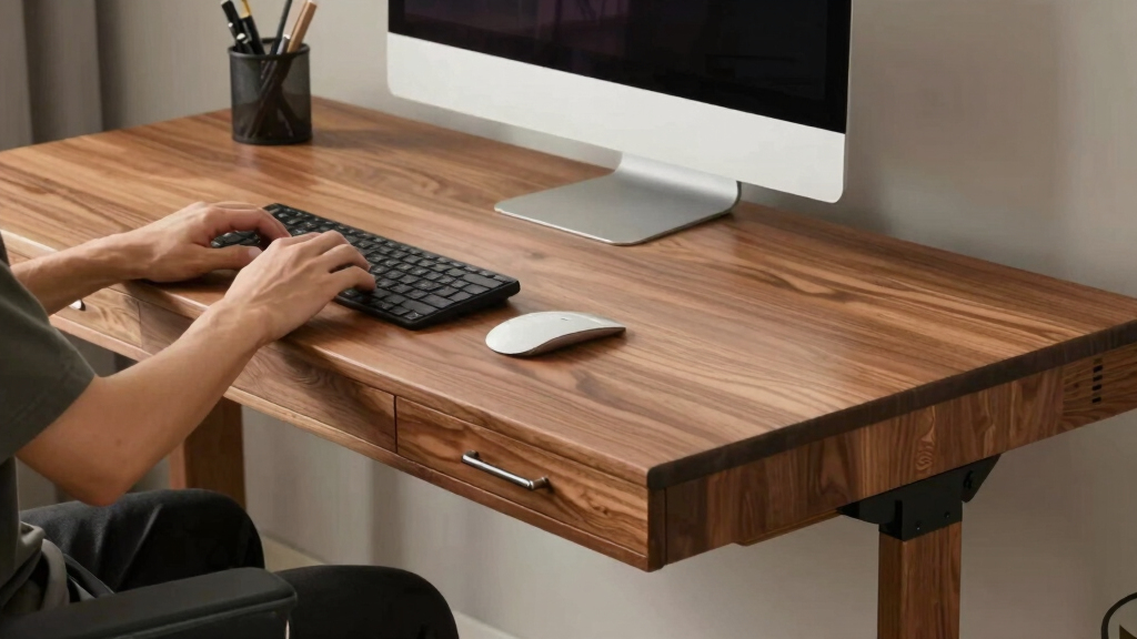 best adjustable desks with drawers