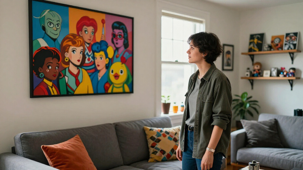 pop culture themed wall art