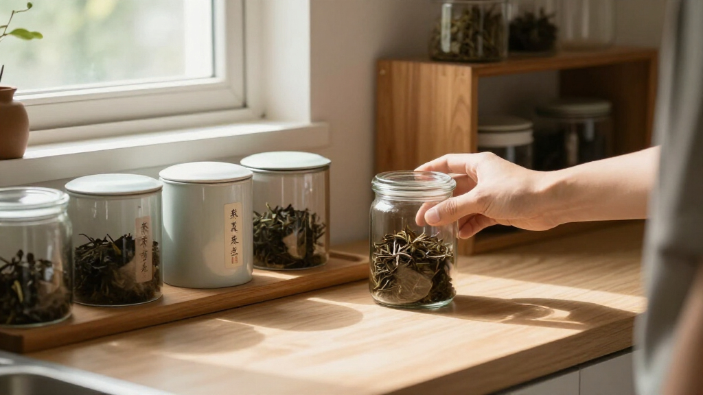 tea storage for large collections
